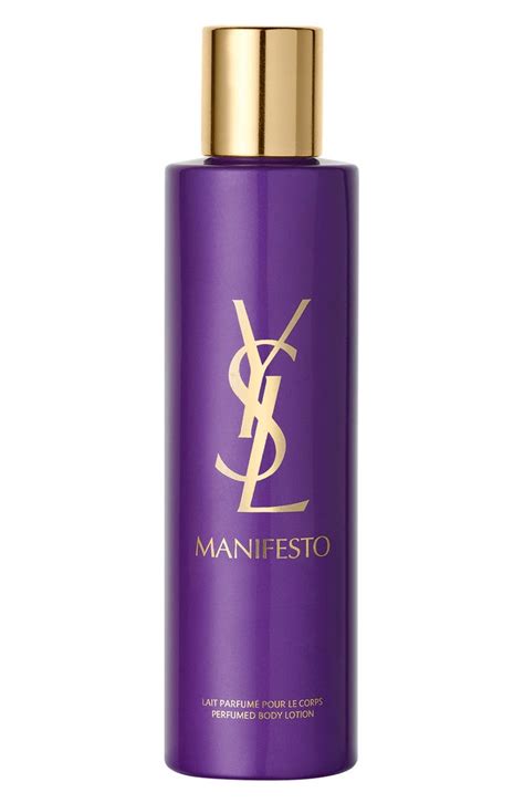 manifesto ysl body lotion|Yves Saint Laurent Manifesto Review.